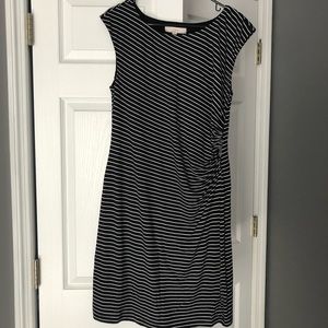 LOFT Striped Knit Dress